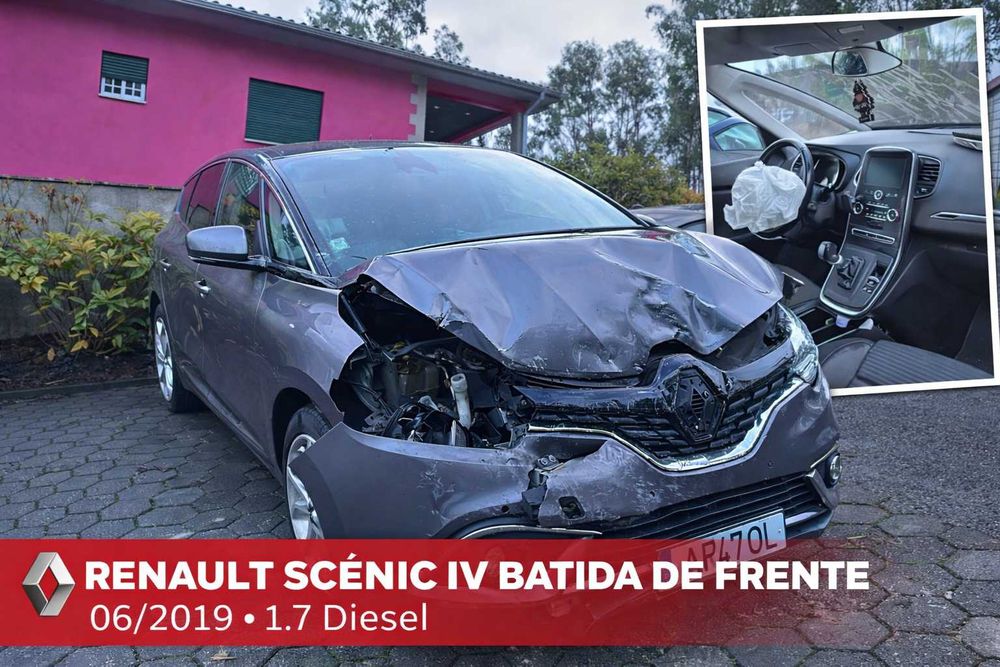 RENAULT SCENIC IV -1.7 PARA PEÇAS