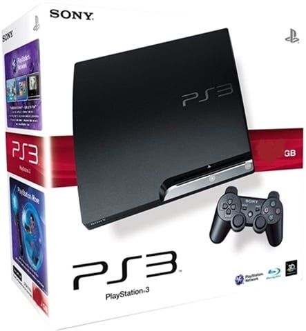 Playstation 3 Sony Slim, PS3 completa com 8 jogos e caixa