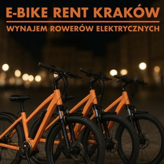 Wypożyczalnia rowerów elektrycznych wynajem e-bike rent kurier courier