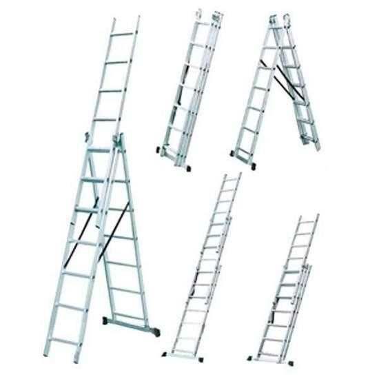 Драбина універсальна - LZ3211B (3х11) (WERK)