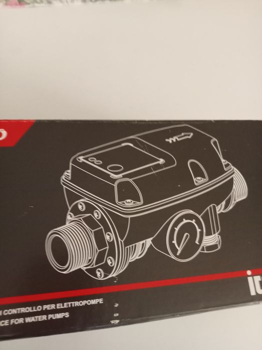 Interruptor de fluxo, com manómetro.