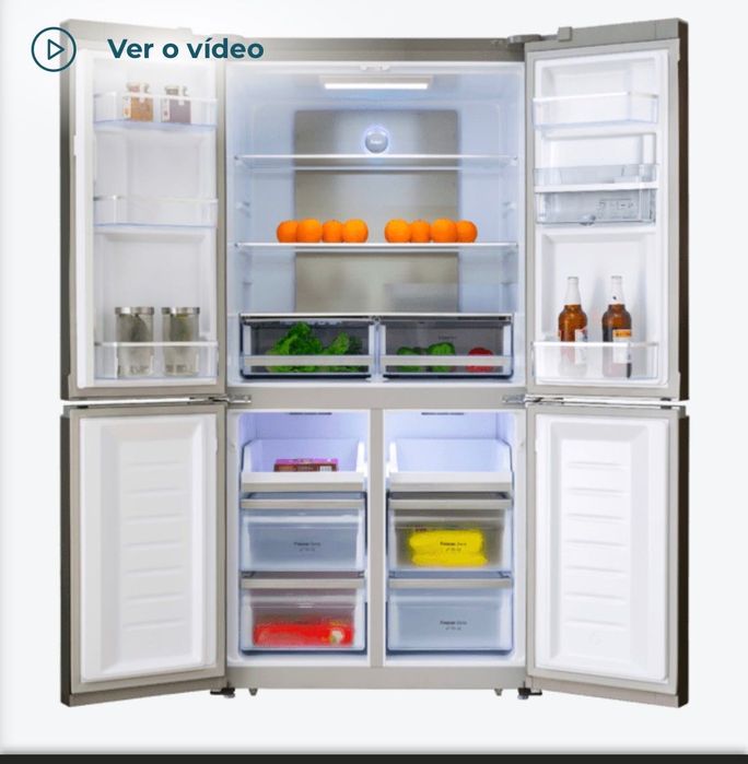 Frigorífico Americano Combinado 4 Portas Cecotec