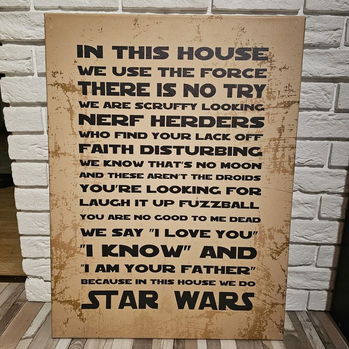 Obraz Star Wars 60x80 Gwiezdne Wojny