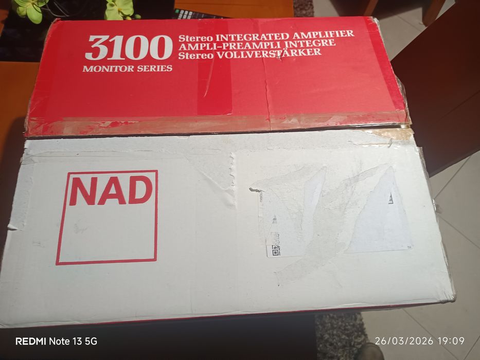 Amplificador stereo NAD 3100 PE