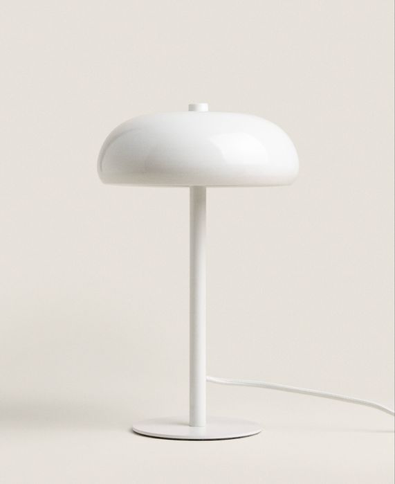 Candeeiro De Mesa Monocolor Pequeno Zara Home NOVO