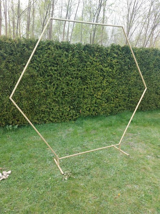 Heksagon stelaż sześciokąt