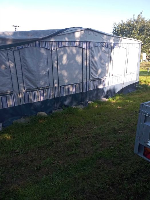 namiot przedsionek przyczepy kempingowej