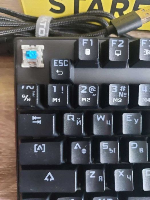 Клавіатура механічна HATOR Starfall Rainbow Origin Blue (HTK-609)