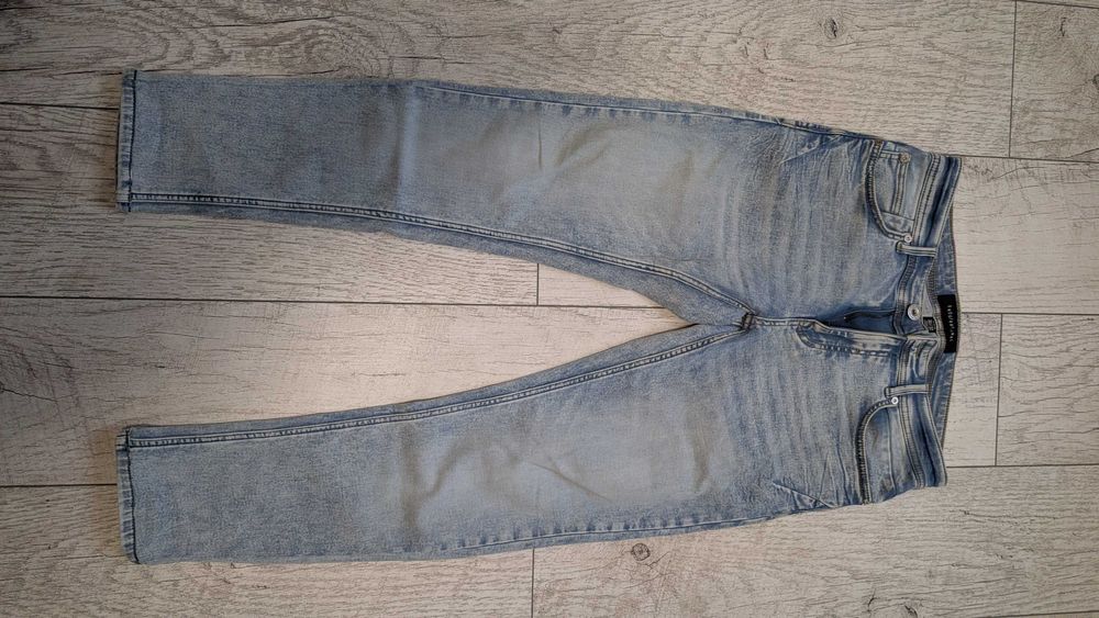 Spodnie męskie jeansowe Smog rozmiar 30/32 jasne - założone raz ideał