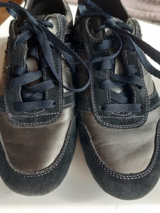 Buty skórzane sportowe