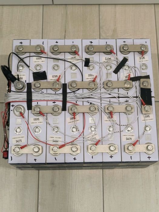 LiFePO4 3.2V 50ah 48В (51.2V) на 2.4kWh 16S залізо фосфати АКБ