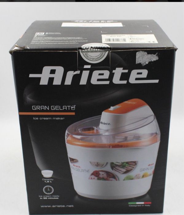 Maszynka do lodow ariete 642 gran gelato 1.5l