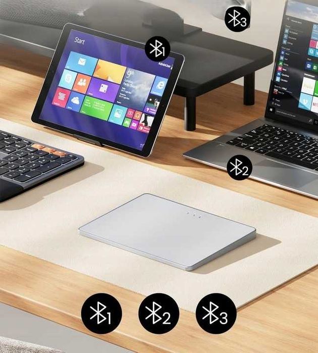 Bezprzewodowy Touchpad. T1 Plus Bluetooth precyzyjny touchpad ProtoArc Slim