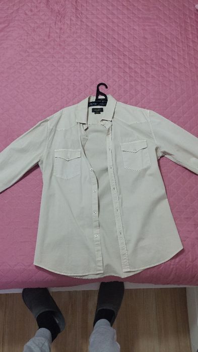 Camisa Caveman Bege – Tamanho [L]