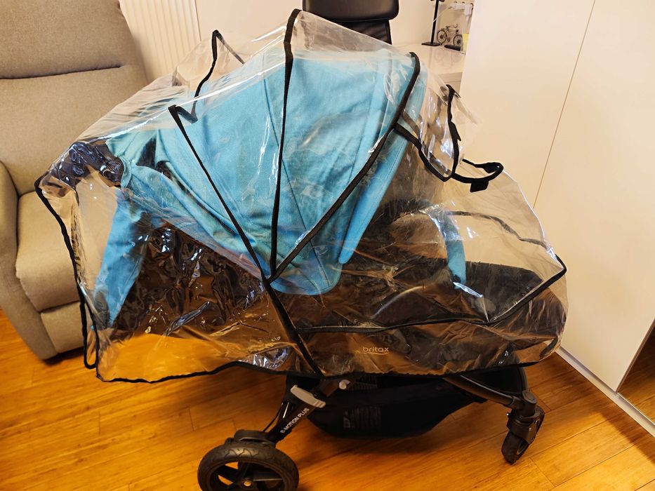 Wózek spacerowy Britax B-MOTION 4 PLUS +adaptery, folia, pokrowiec