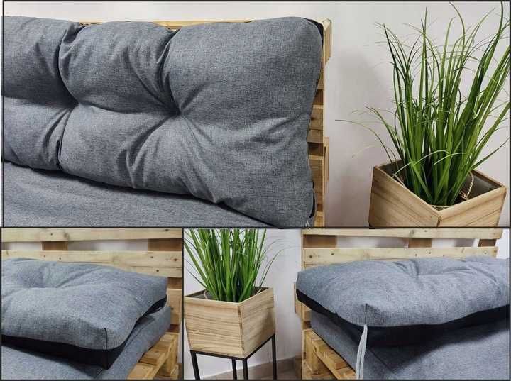 Poduszka ogrodowa DOMITEX 120x40 EKO – kolor siwy PRODUCENT