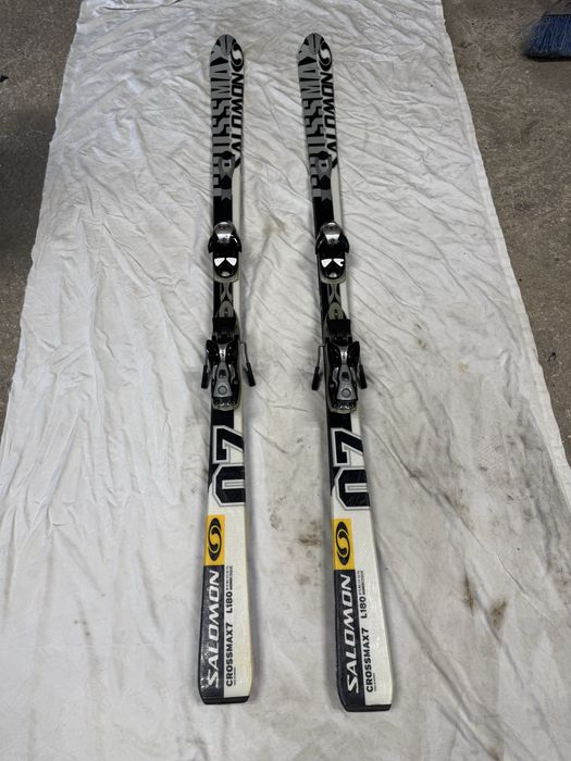 Skis salomon brancos