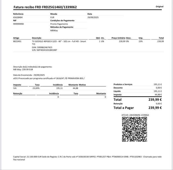 Smart Tv 40’’ Full Hd