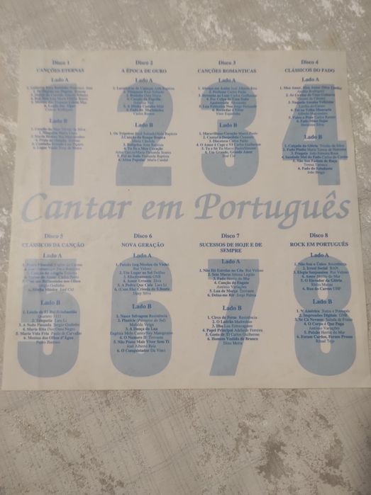 LP Cantar em Português vinil