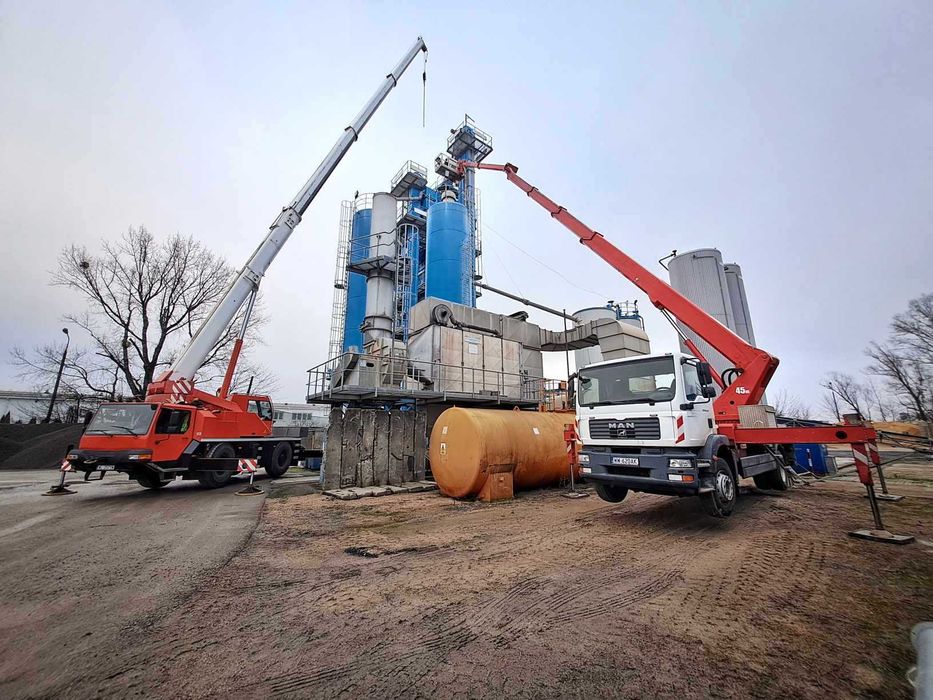 Podnośnik koszowy, zwyżka, wysięgnik, wynajem podnośników