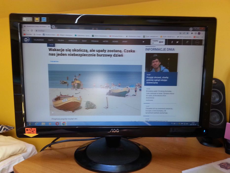 Sprzedam monitor AOC 20''LED