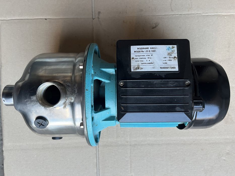 Поверхневий насос Модель: JY-S 1000