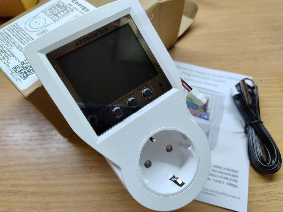 Умная розетка WiFi 20A Tuya Amazon Google Assistance Smart Plug Zigbee