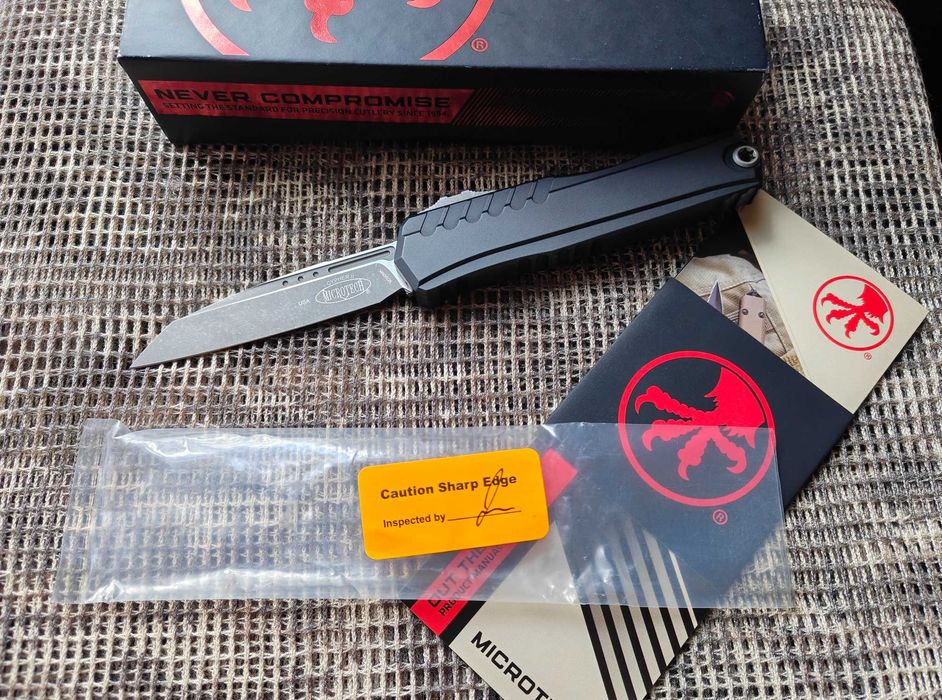Nóż automatyczny OTF Microtech Cypher II Apocalyptic Bohler M390MK