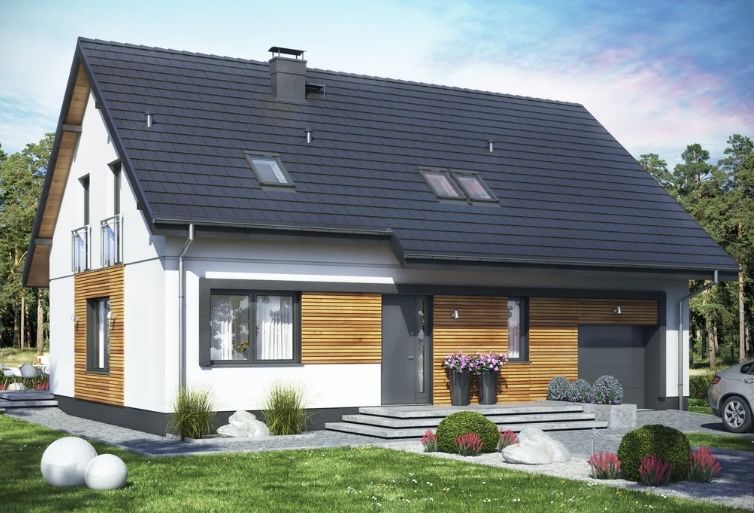 Sprzedam Dom Jaskółka 5 (Garaż XL) Stan Surowy Otwarty Nowa Dęba