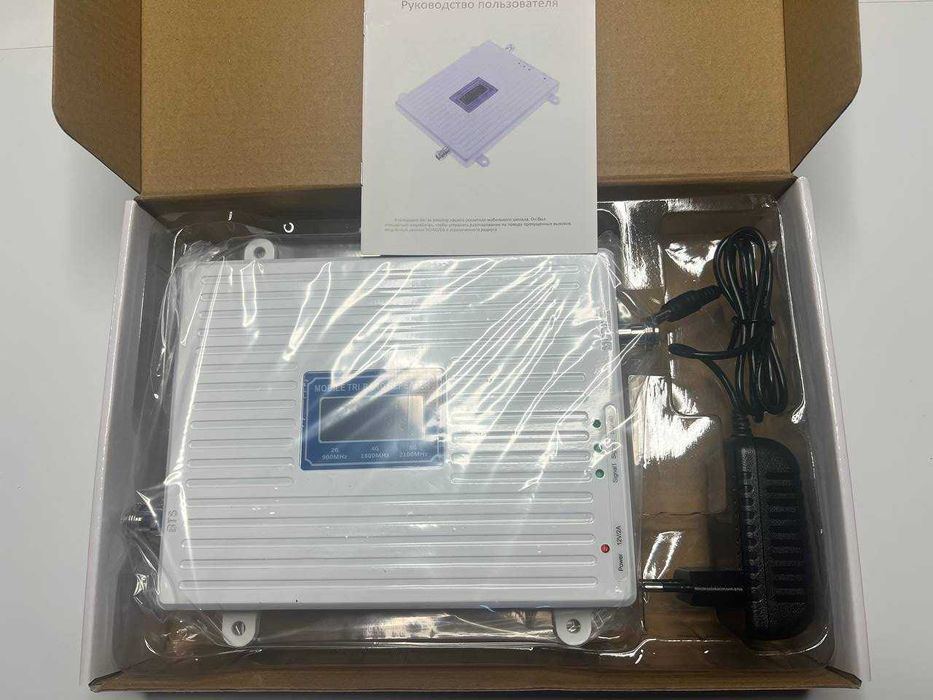 GSM DCS 3G 4G репитер, усилитель связи 900МГц 1800МГц WCDMA 2100 МГц