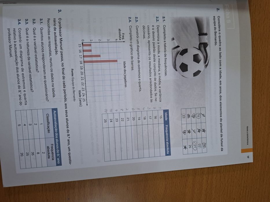 Caderno de atividades Matemática 10 ano