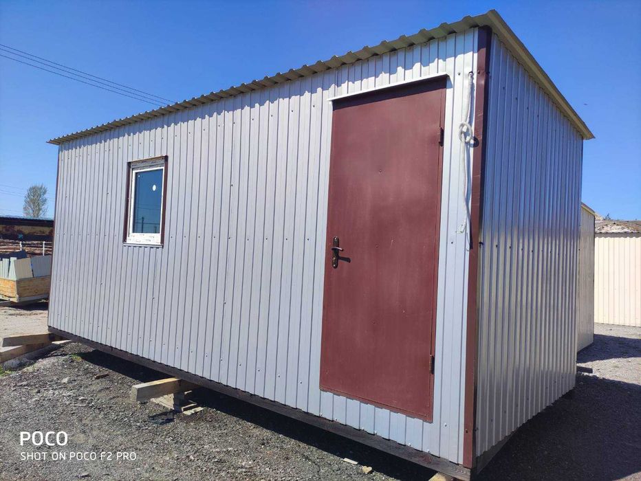 Виробник! Вагончик побутовий, мобільний офіс, битовка, сарай, склад