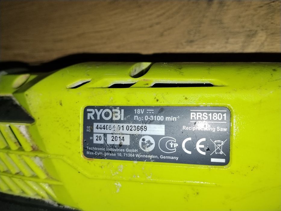 Ryobi pila szablasta