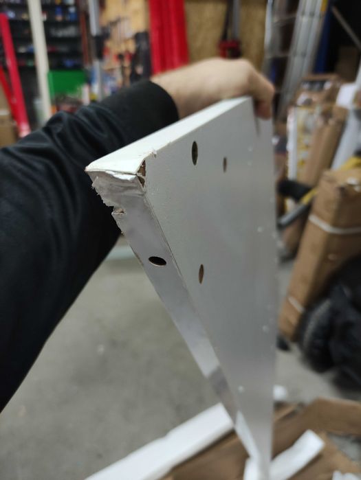 MDA Designs CORVUS komoda rtv biała współczesna szafka drzwi szklane