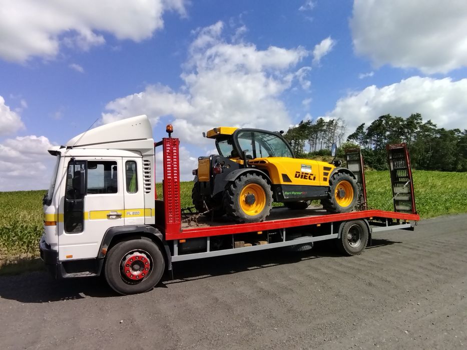 Transport do 15 ton, Przewóz maszyn rolniczych i budowlanych,laweta