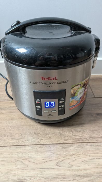 Tefal R08-B 4w1 rice/slow/porridge/steam cooker wtyczka angielska wolnowar parownik steamer 630W