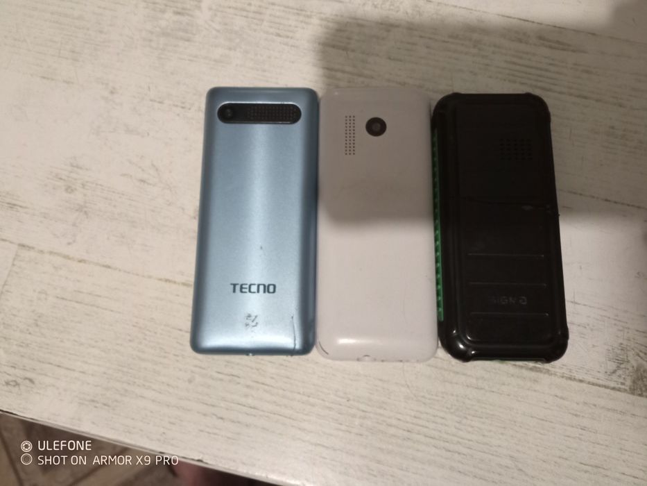 Кнопочные телефоны, звонили sigma tecno tccel