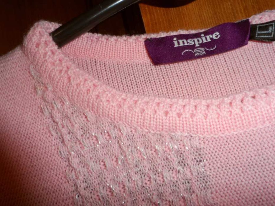 Красивый свитер Inspire New Look p. L джемпер с вышивкой в идеале
