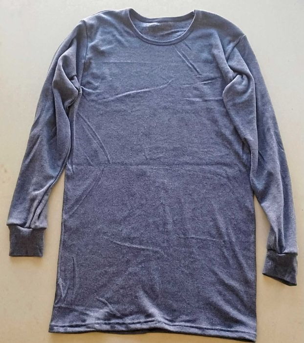 LOTE Camisolas Interiores com manga 100% Algodão Cardadas