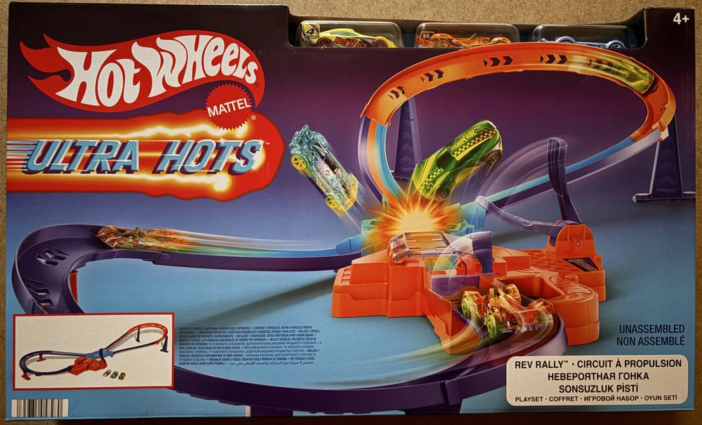 Tor Hot Wheels + 3 auta