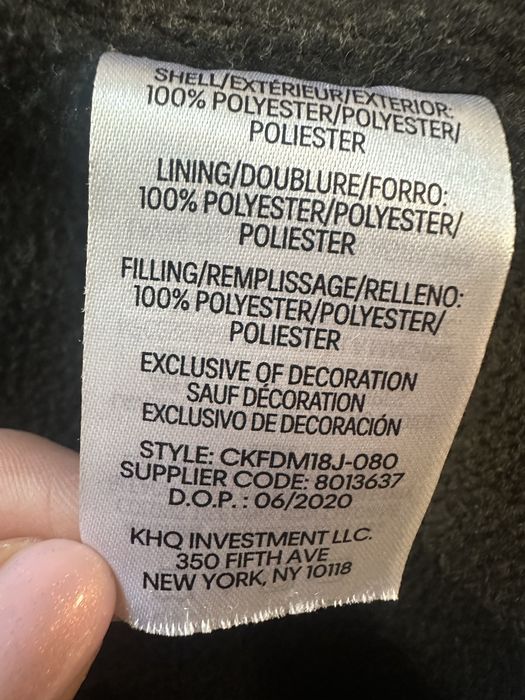 Куртка дитяча Calvin Klein Jeans на 5-7 років, холодна осінь- зима