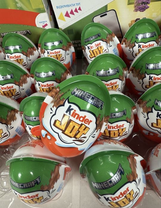 Кіндер Джой Minecraft