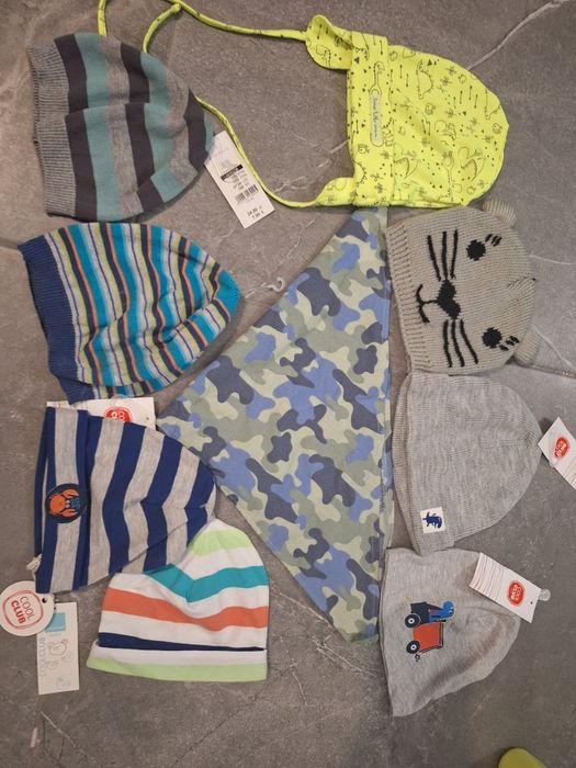 Nowe zestaw czapek i chusta cool club coolclub
