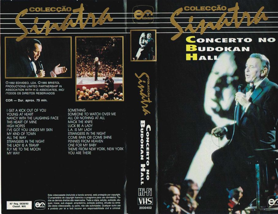 FRANK SINATRA in Japon - VHS 1992