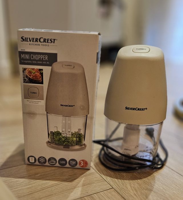 Szatkownica rozdrabniacz do warzyw malakser silvercrest lidl