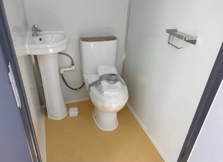 MÓDULO SANITÁRIO  WC + DUCHE + LAVATÓRIO  com IVA incluído 3000€