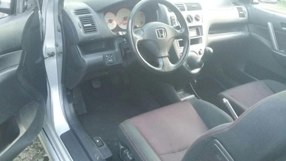 Honda Civic VII 3D 2001- Fotele Tapicerka Boczki Wersja Europejska
