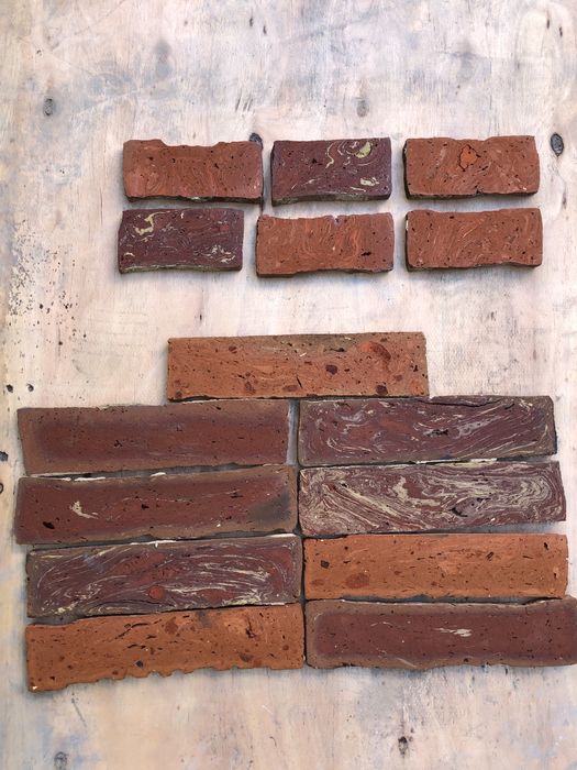Фасадна облицовочная клинкерная плитка из старинного кирпича