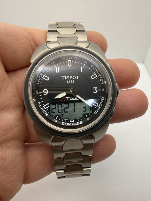Zegarek Tissot T-Touch Titanium nie kompletny(opis)