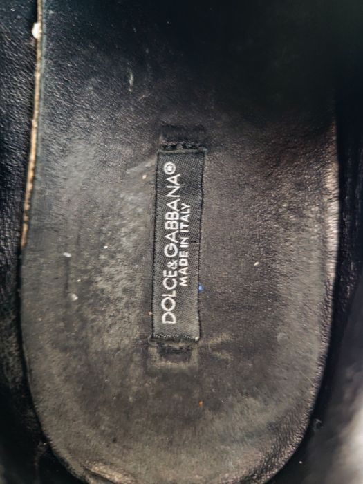 Oryginał buty sneakersy Dolce & Gabbana 38 r. Skóra naturalna